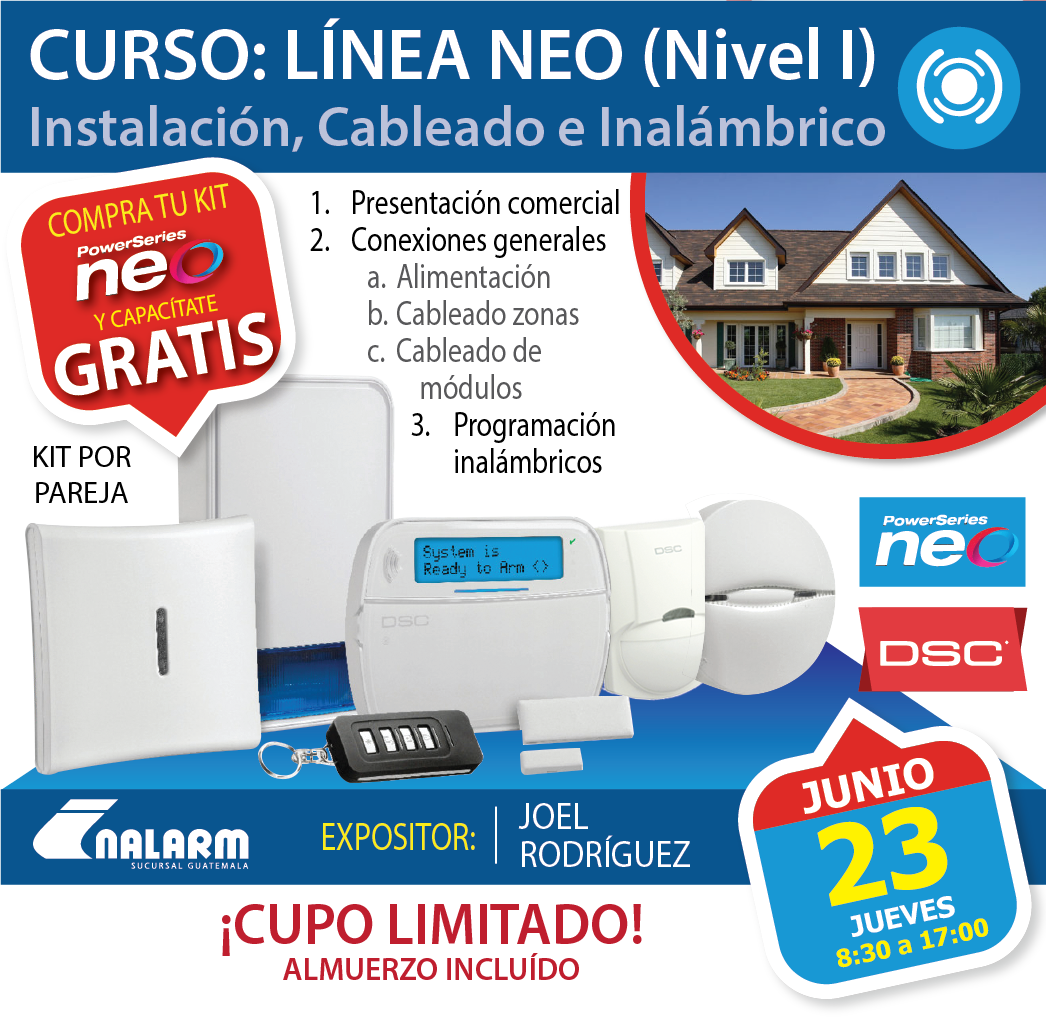 Instalación, Cableado e Inalámbricos de la Línea Neo (Nivel I)