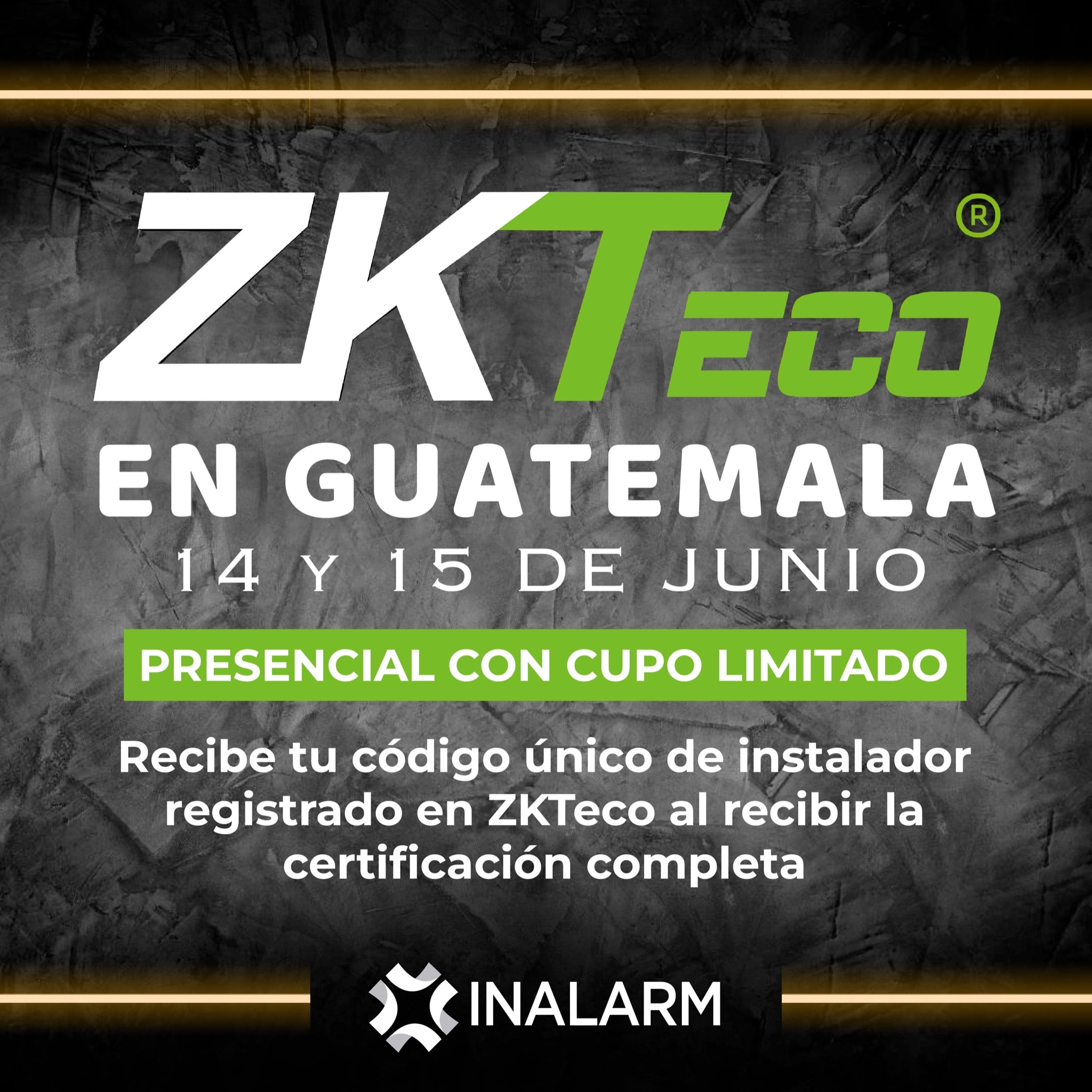 Certificación Técnico-Comercial ZKTeco
