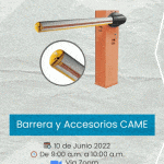 Webinar e barreras CAME