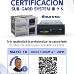 Certificación SUR-GARD SYSTEM III Y 5