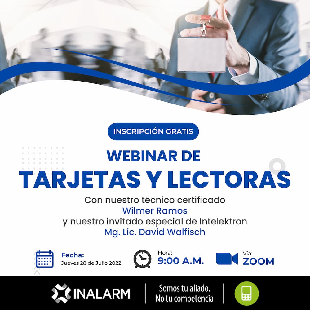 Webinar de Tarjetas y Lectoras