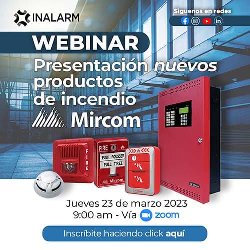 Webinar Presentación productos Mircom