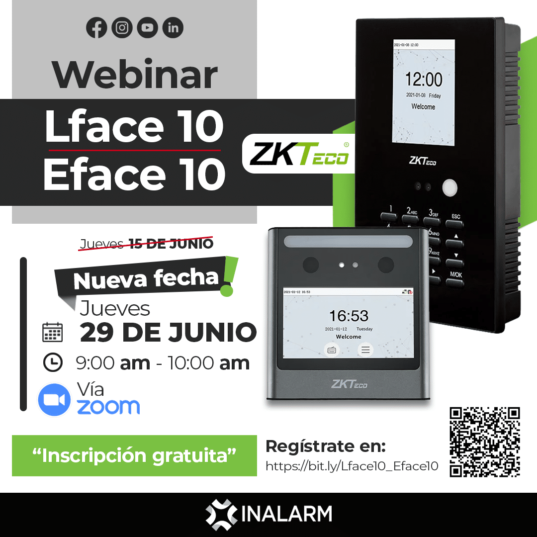 Webinar L Face 10 y E Face 10